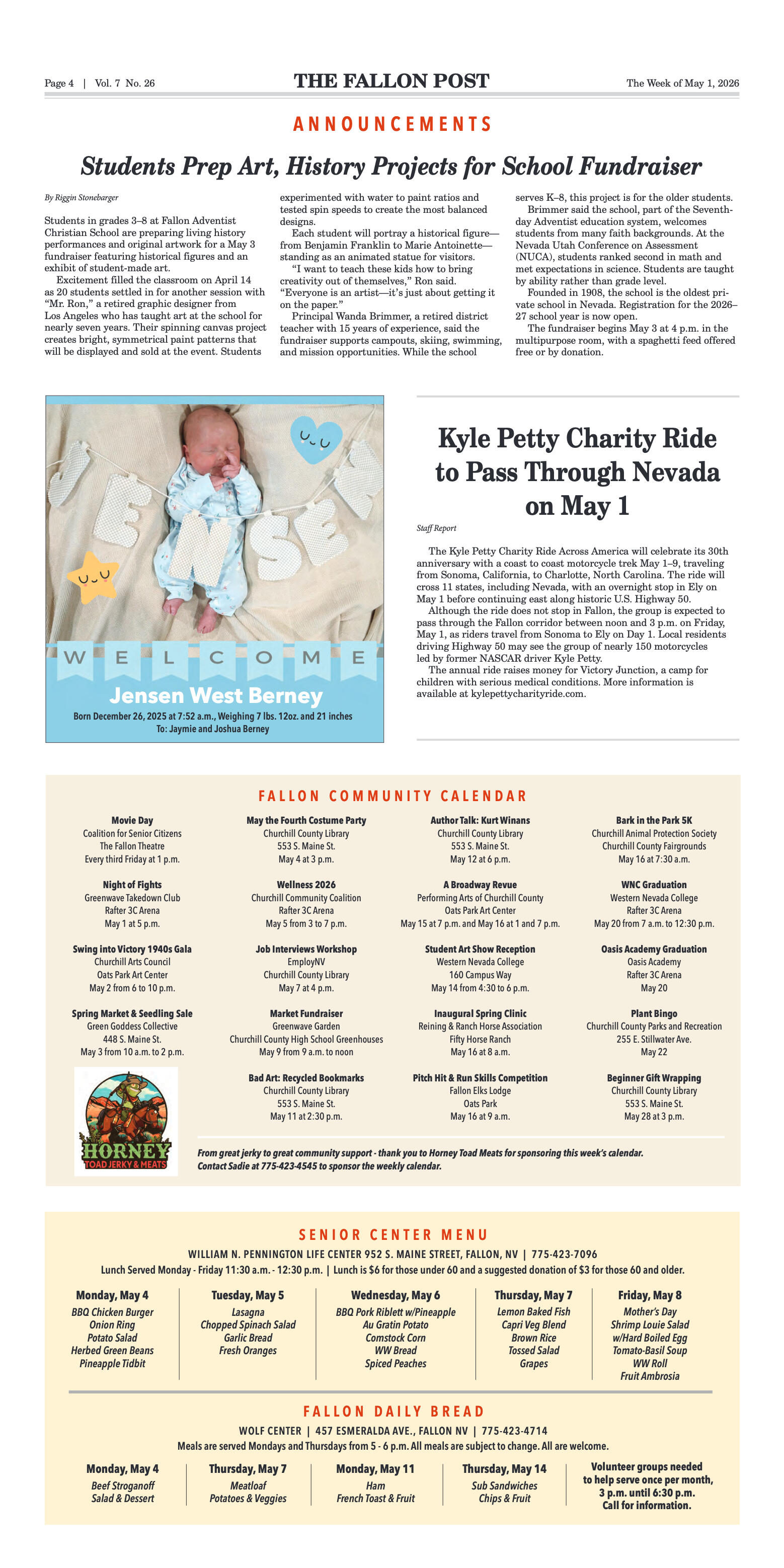 May 1, 2026 - Fallon Recognized with Top Honor at - page 4