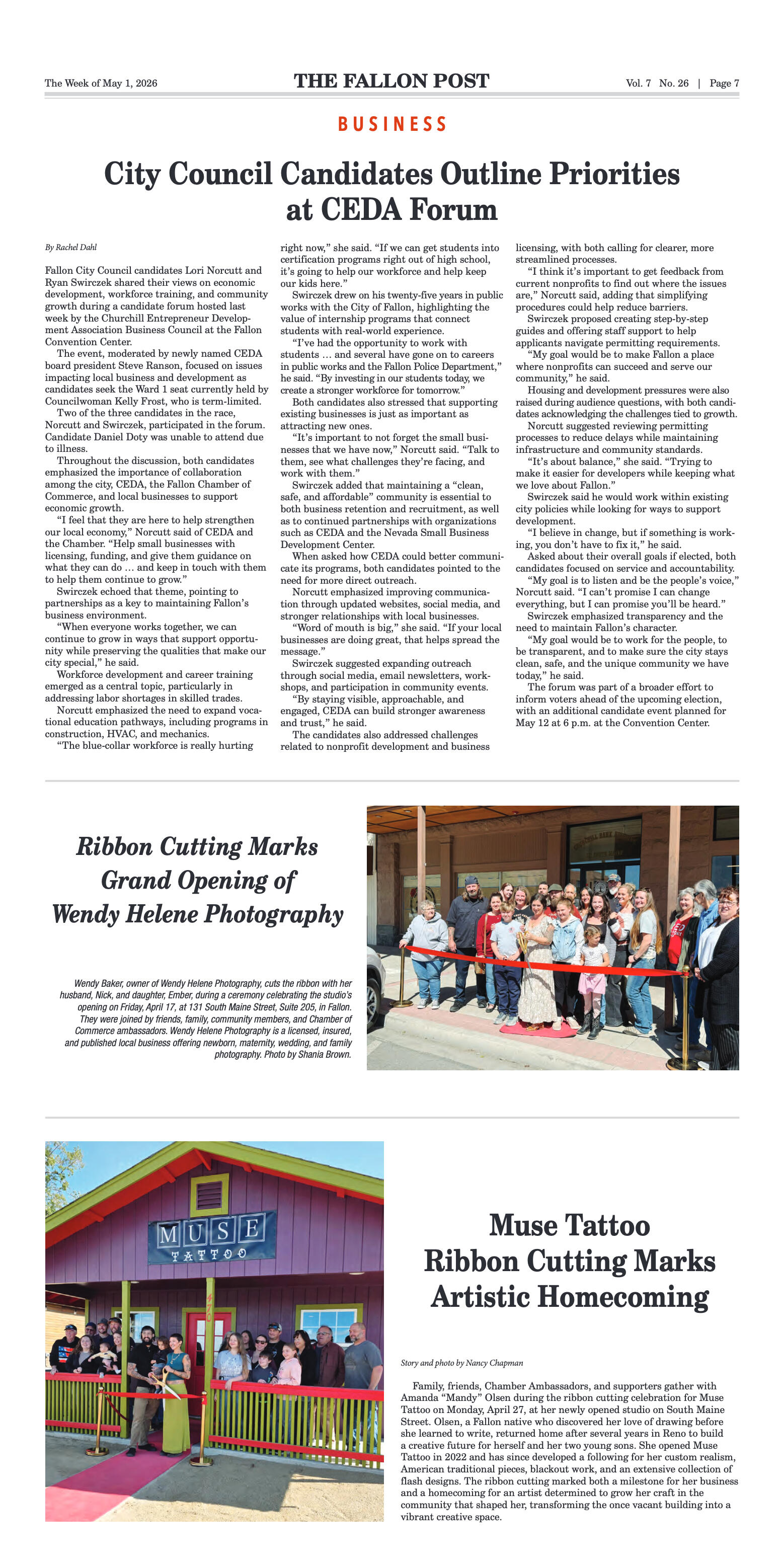 May 1, 2026 - Fallon Recognized with Top Honor at - page 7