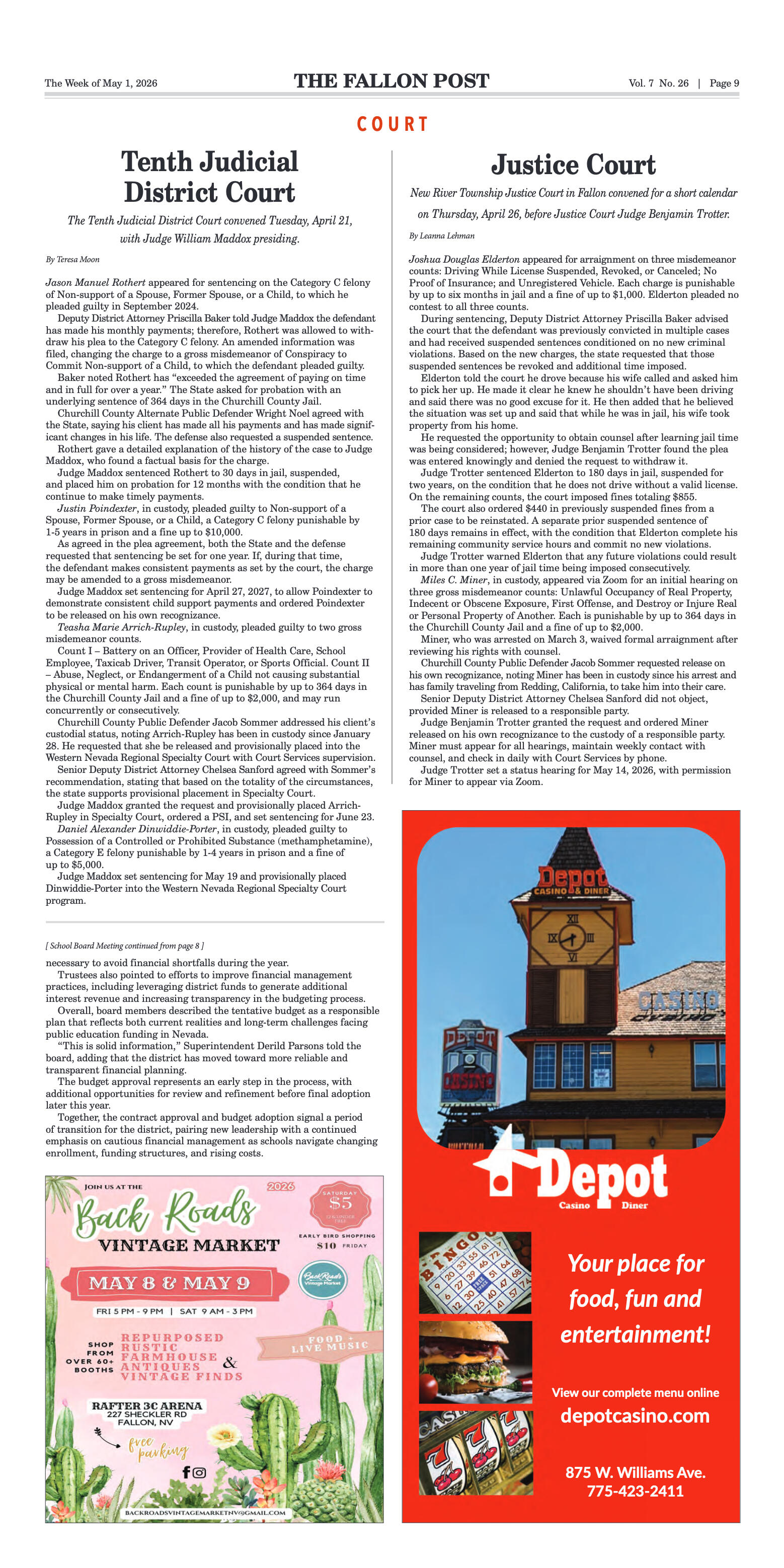 May 1, 2026 - Fallon Recognized with Top Honor at - page 9