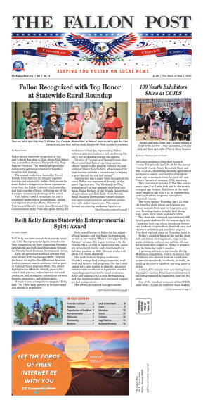 May 1, 2026 - Fallon Recognized with Top Honor at  - page 1