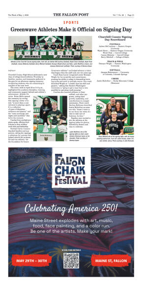 May 1, 2026 - Fallon Recognized with Top Honor at  - page 13