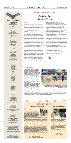 May 1, 2026 - Fallon Recognized with Top Honor at  - page 2