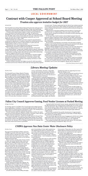 May 1, 2026 - Fallon Recognized with Top Honor at  - page 8