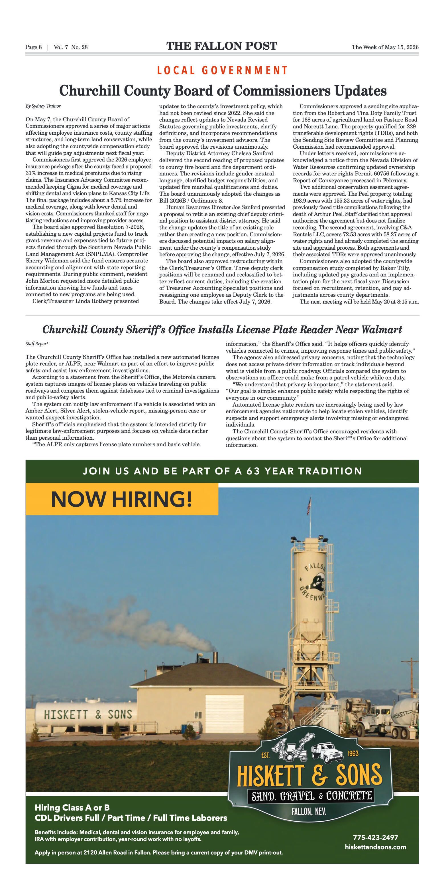 May 15, 2026 -TOPGUN Drag Strip Prepares for 2026  - page 8
