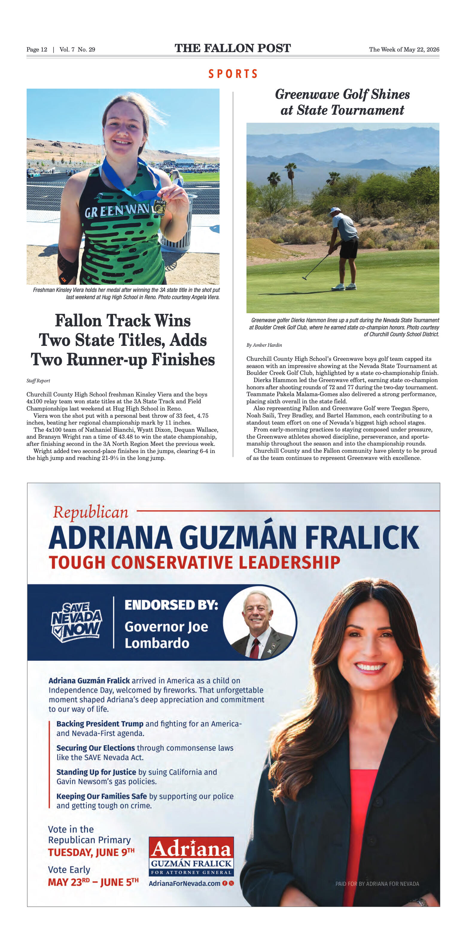 May 22, 2026 - UNR Coaches Caravan Makes Lively St - page 12