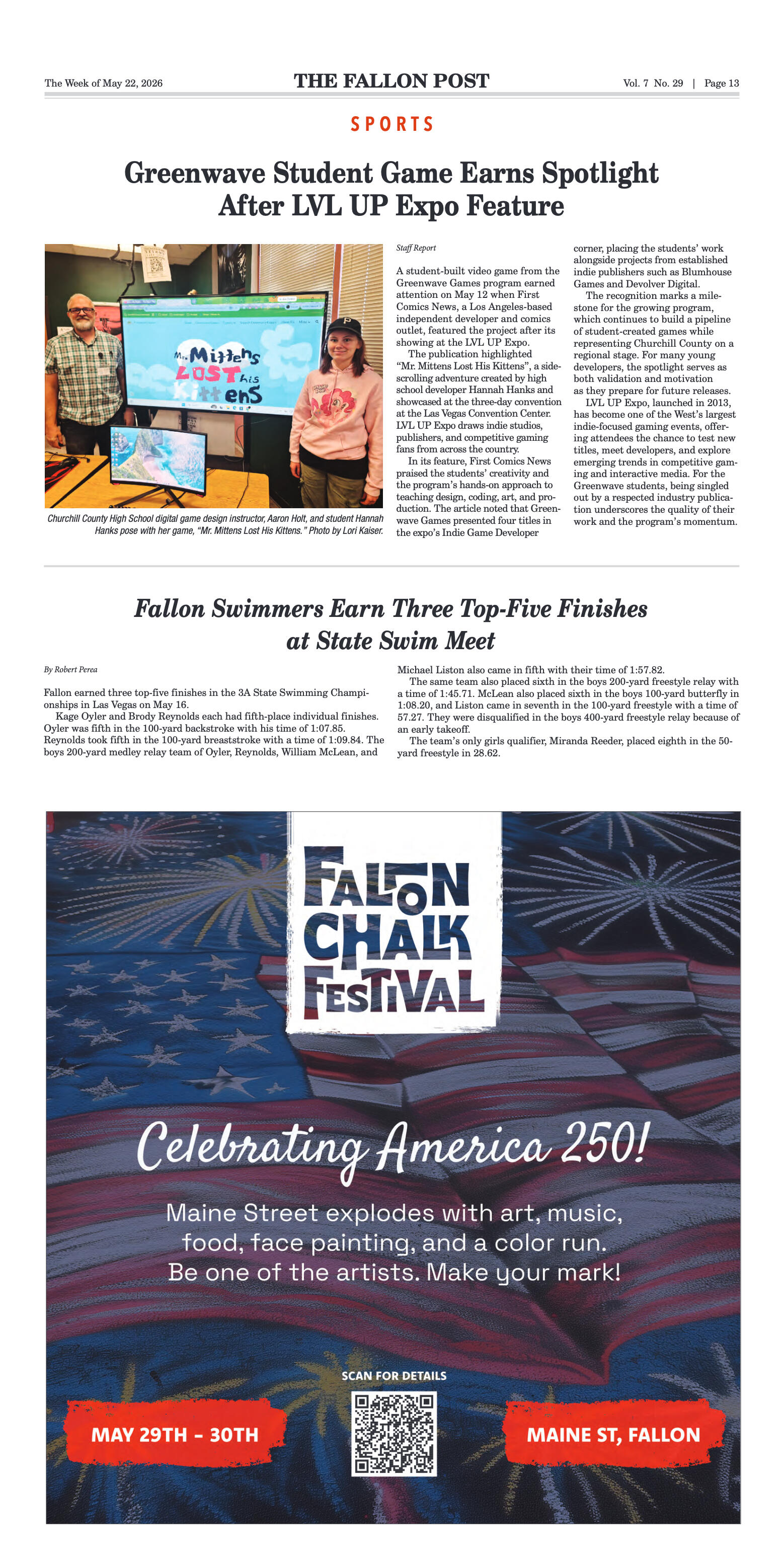 May 22, 2026 - UNR Coaches Caravan Makes Lively St - page 13