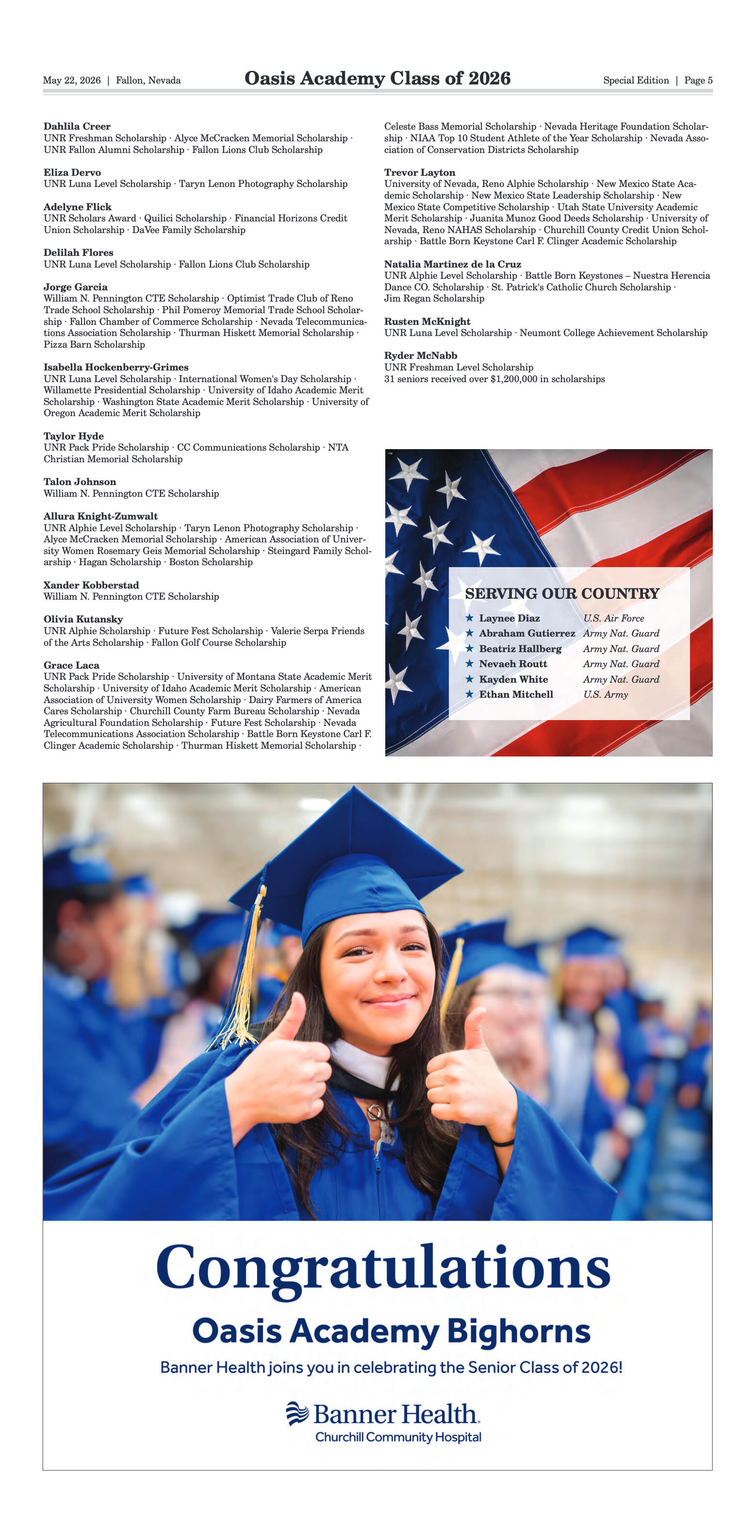 May 22, 2026 - Oasis Academy Class of 2026 - page 5