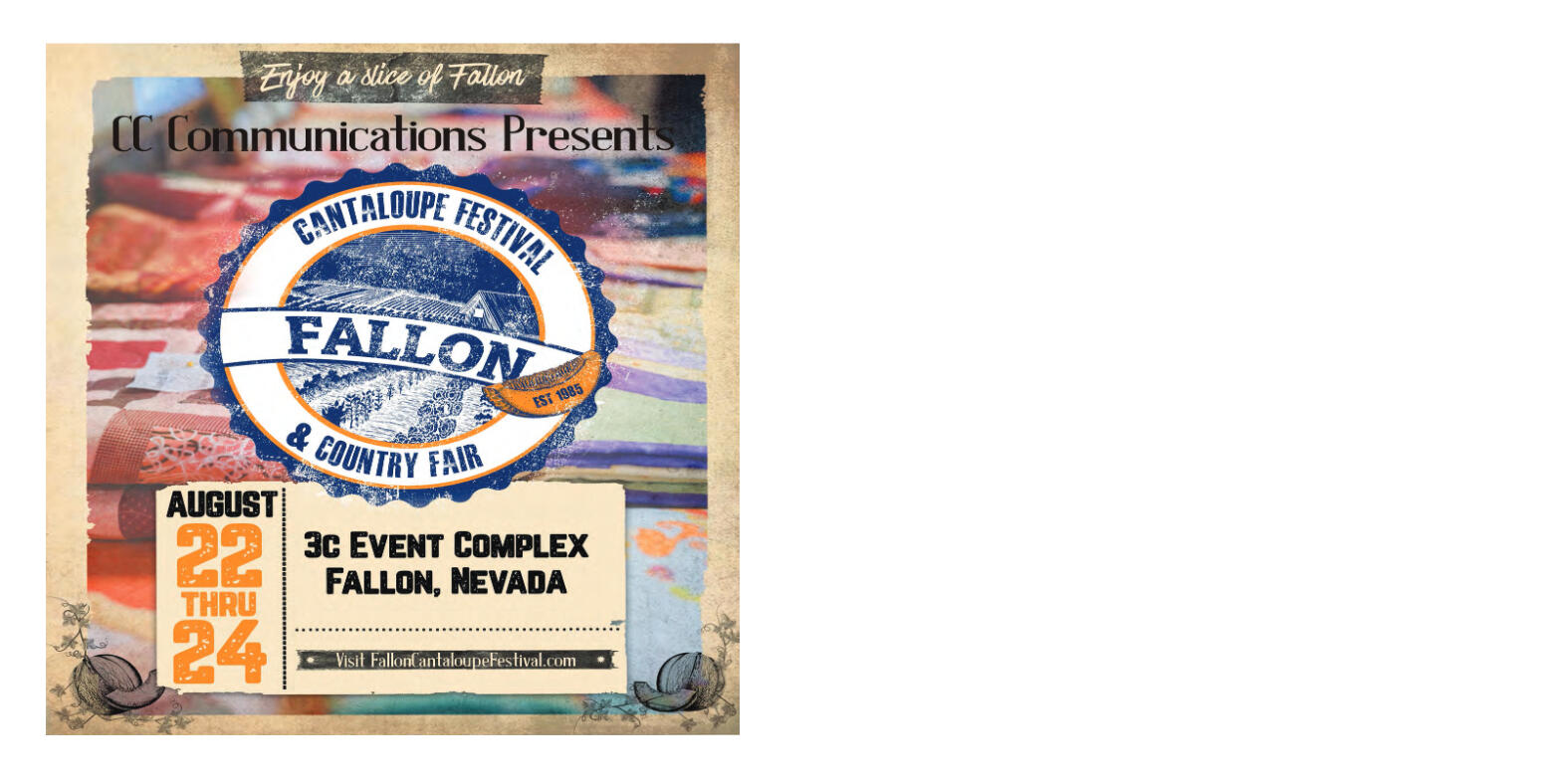 Fallon Country Fair & Cantaloupe Festival Guide 20 - page 1