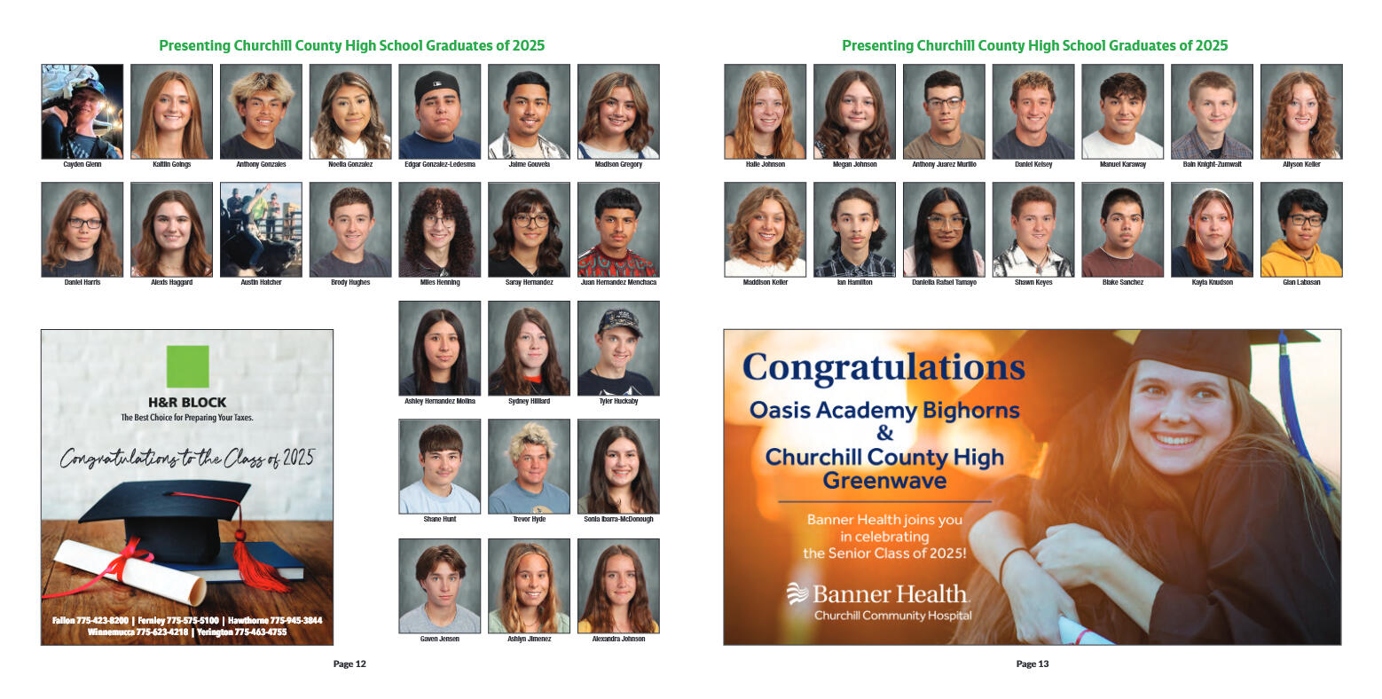The Fallon Post 2025 Keepsake Graduation Edition - page 7