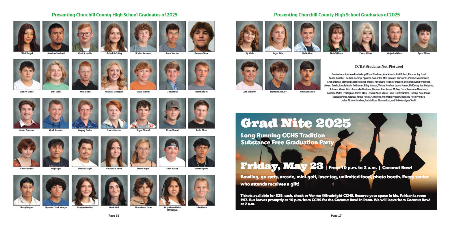 The Fallon Post 2025 Keepsake Graduation Edition - page 9
