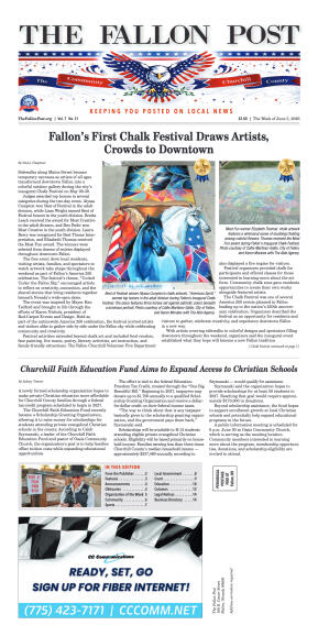 June 5, 2026 - Fallon’s First Chalk Festival Draws - page 1