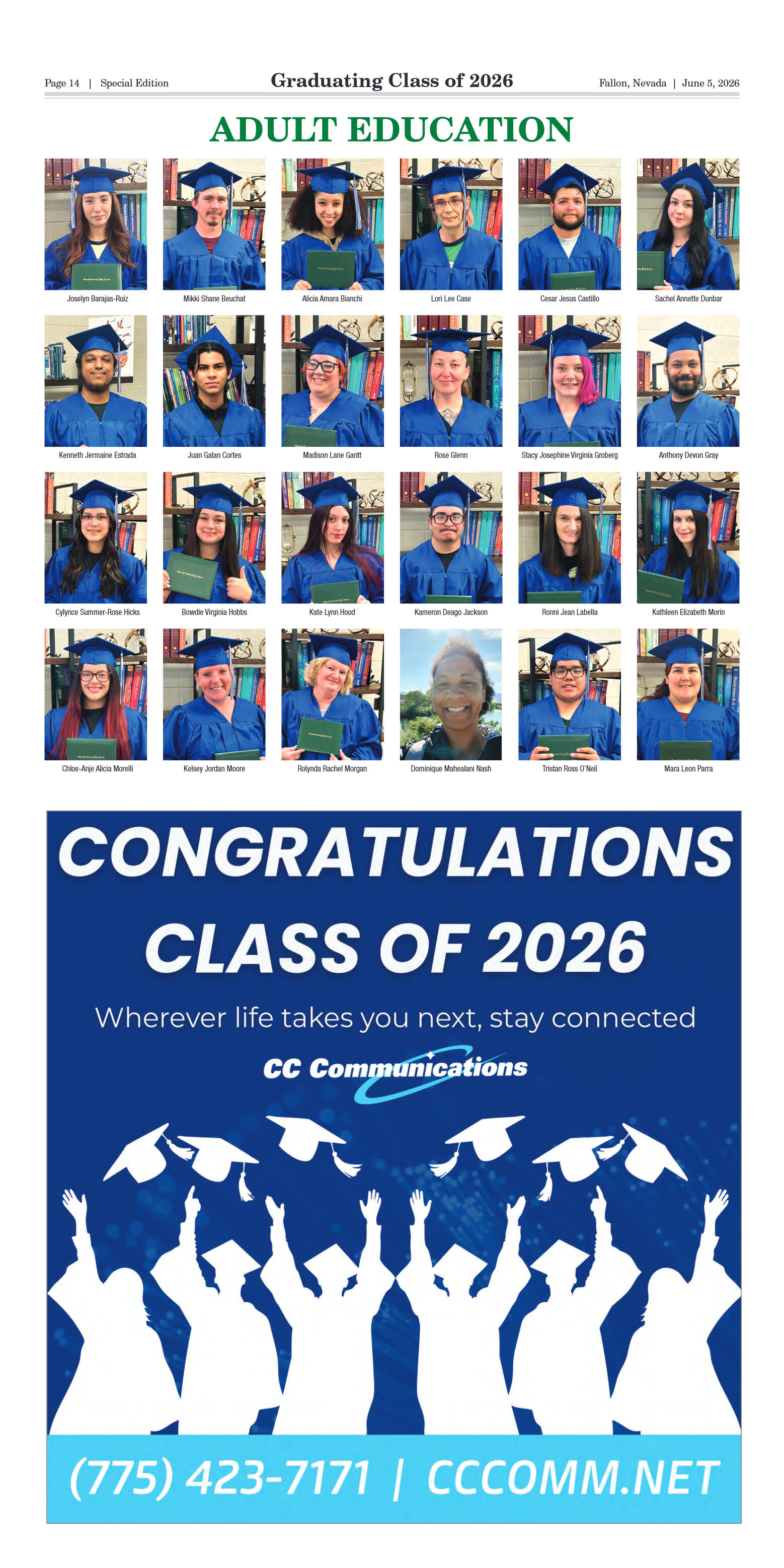 The Fallon Post 2026 Keepsake Graduation Edition,  - page 14