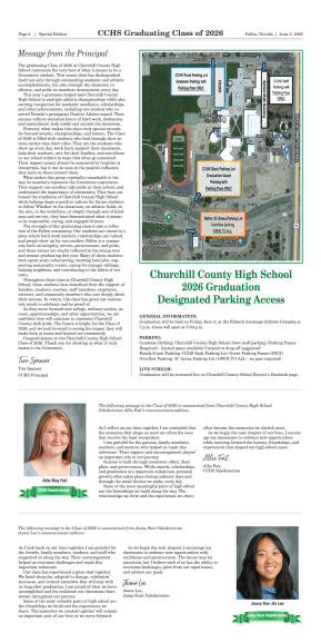 The Fallon Post 2026 Keepsake Graduation Edition,  - page 2