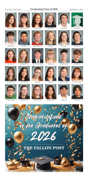 The Fallon Post 2026 Keepsake Graduation Edition,  - page 9