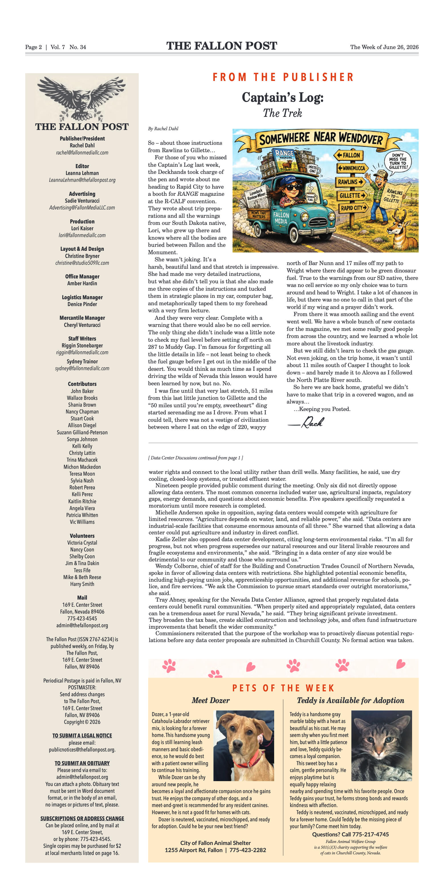June 26, 2026-Students Take Flight at Fallon’s Fir - page 2