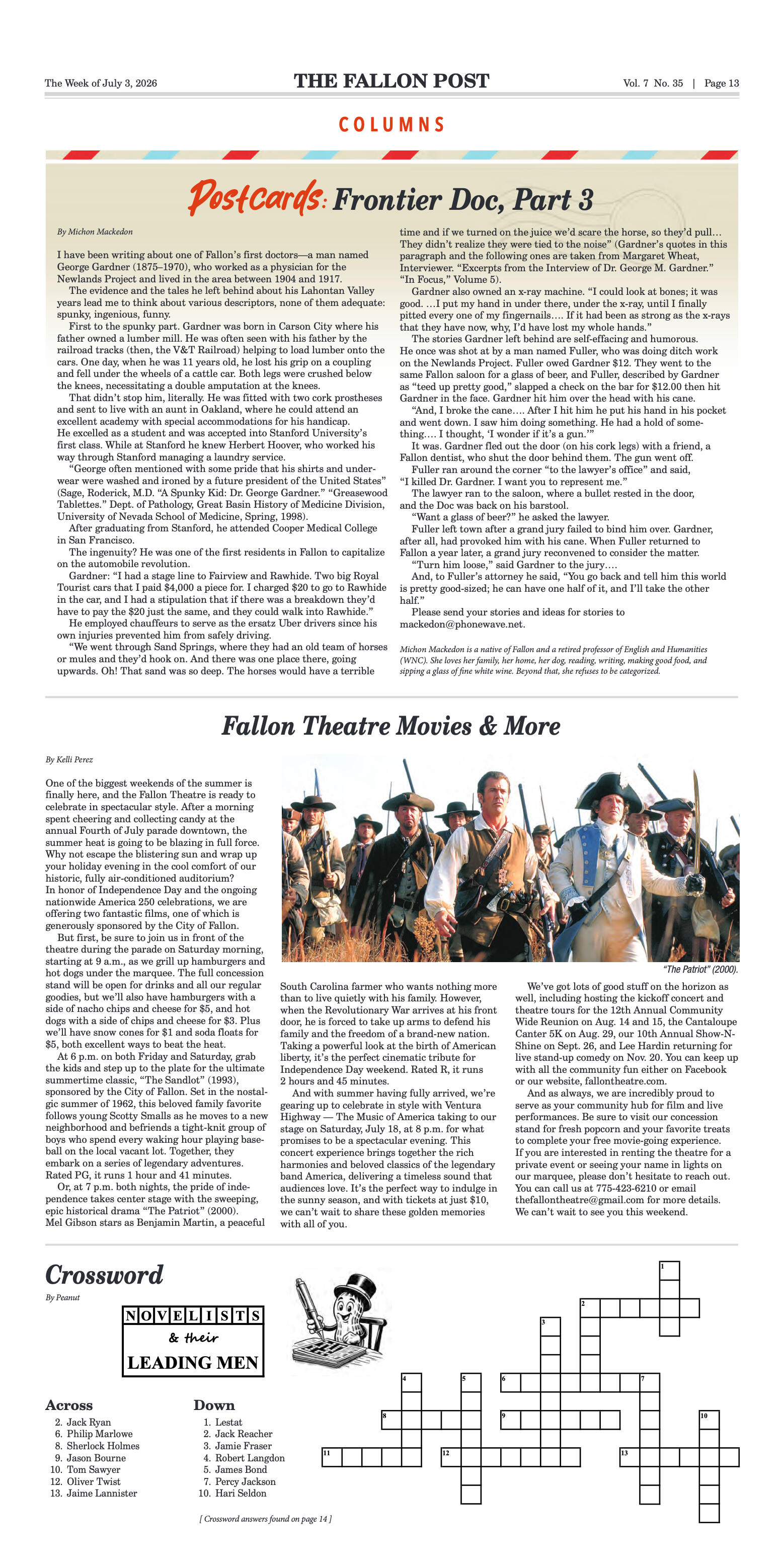 July 3, 2026 - Churchill County Welcomes Historic  - page 15