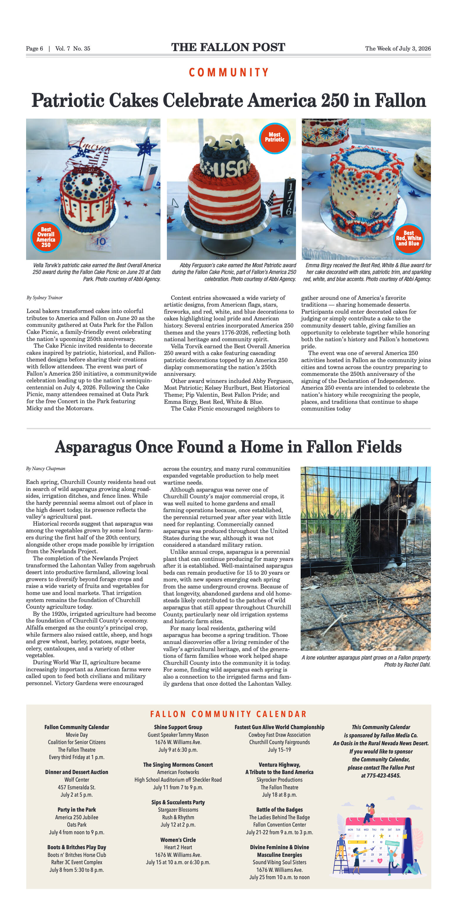 July 3, 2026 - Churchill County Welcomes Historic  - page 8