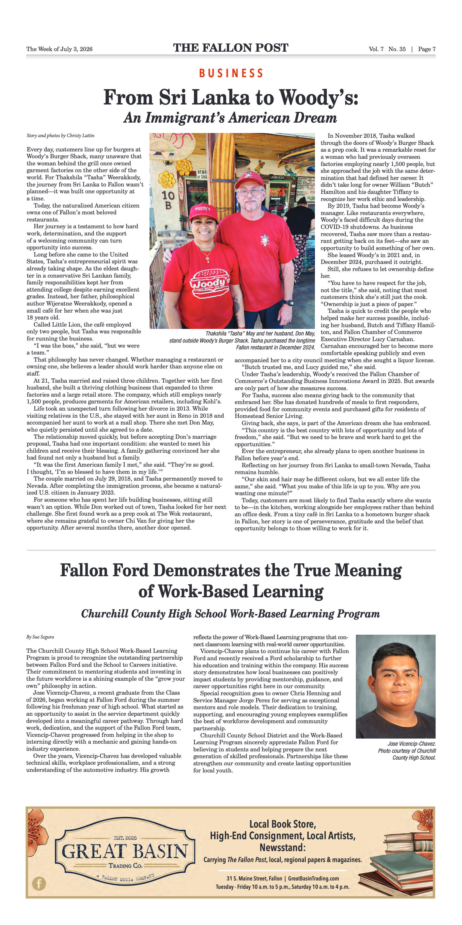 July 3, 2026 - Churchill County Welcomes Historic  - page 9