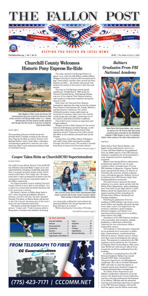 July 3, 2026 - Churchill County Welcomes Historic  - page 3
