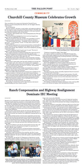 July 3, 2026 - Churchill County Welcomes Historic  - page 7