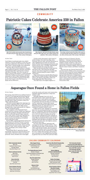 July 3, 2026 - Churchill County Welcomes Historic  - page 8