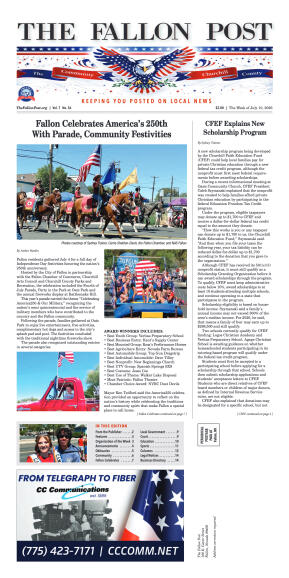 July 10, 2026 - Fallon Celebrates America's 250th  - page 1