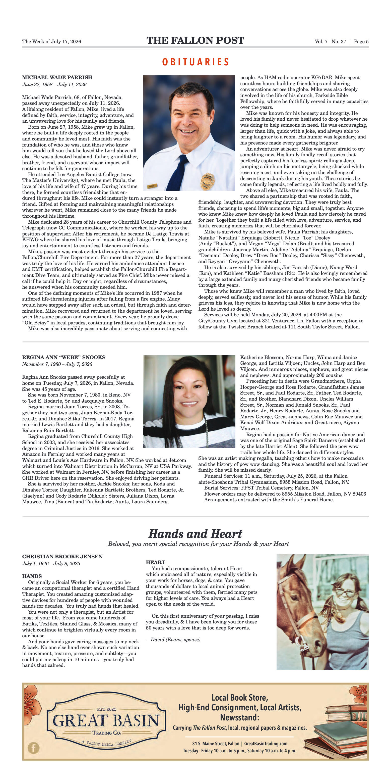 July 17, 2026 - Ward 1 Voters Return to Polls Tues - page 5