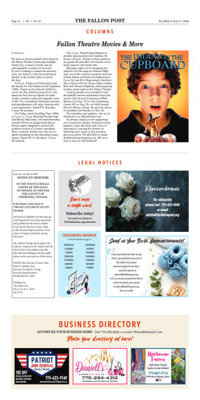 July 17, 2026 - Ward 1 Voters Return to Polls Tues - page 14
