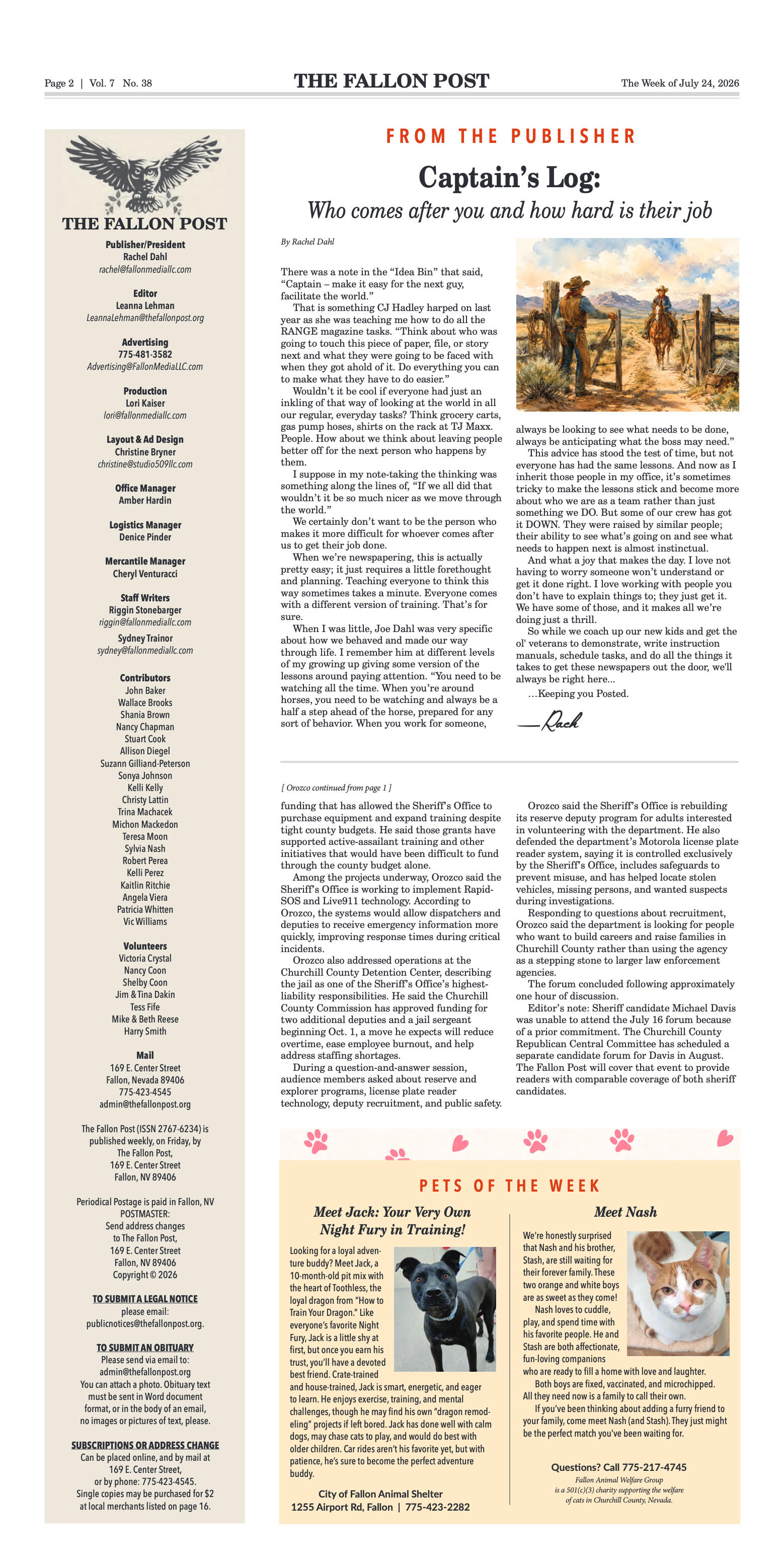 July 24, 2026 - County Plan Identifies Region’s Hi - page 2