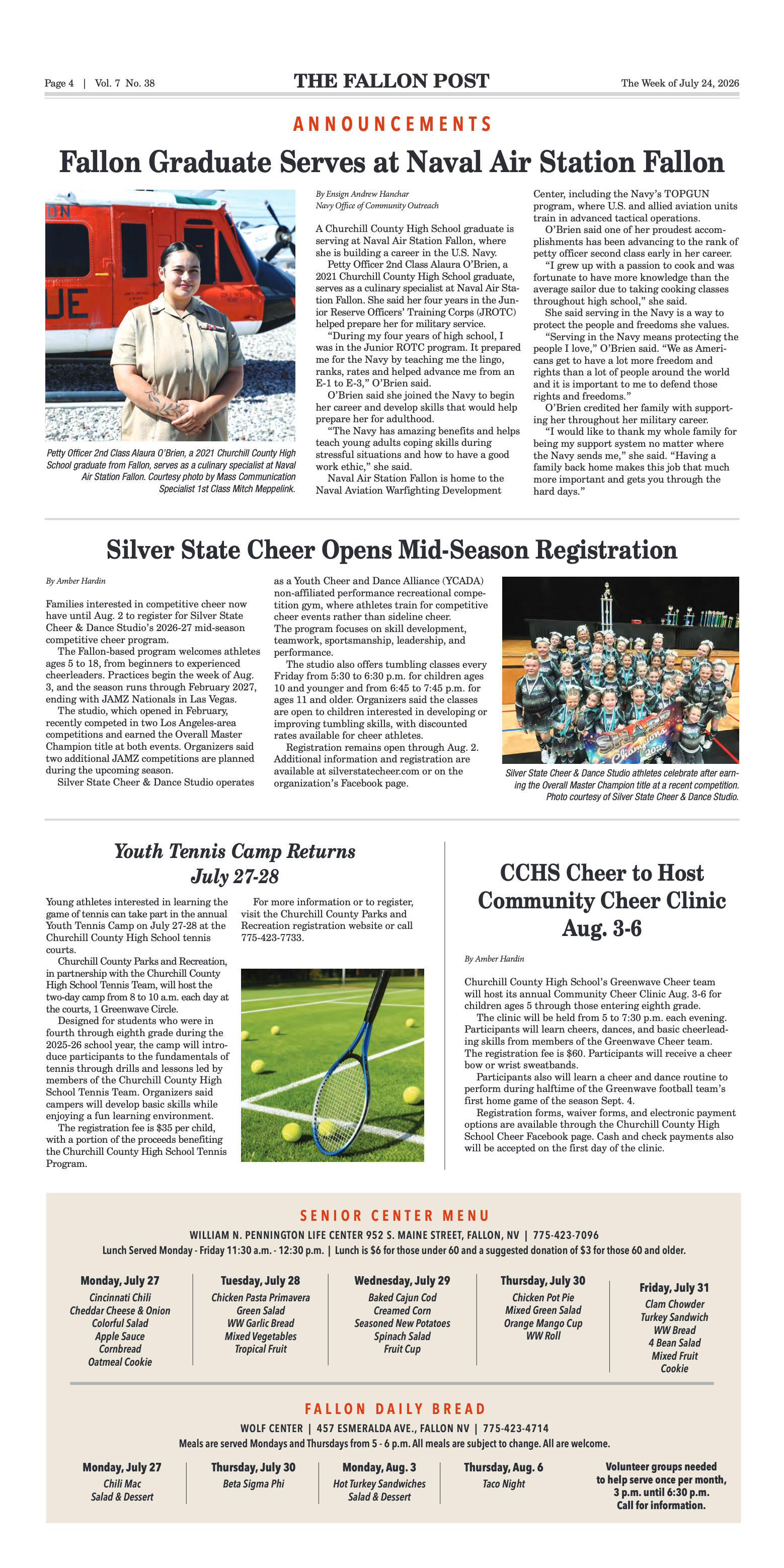July 24, 2026 - County Plan Identifies Region’s Hi - page 4