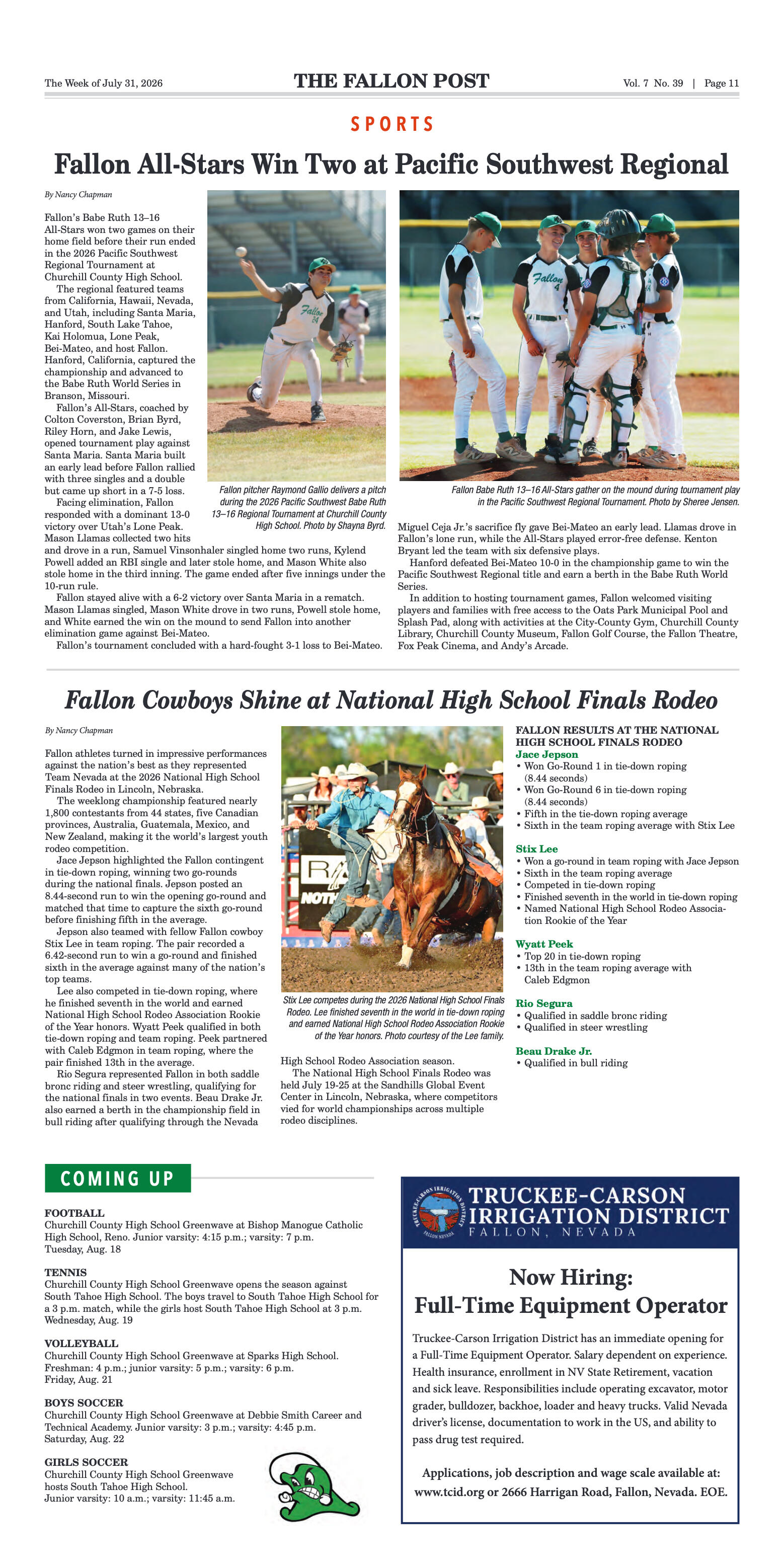 July 31, 2026 -Battle of the Badges Blood Drive Co - page 11