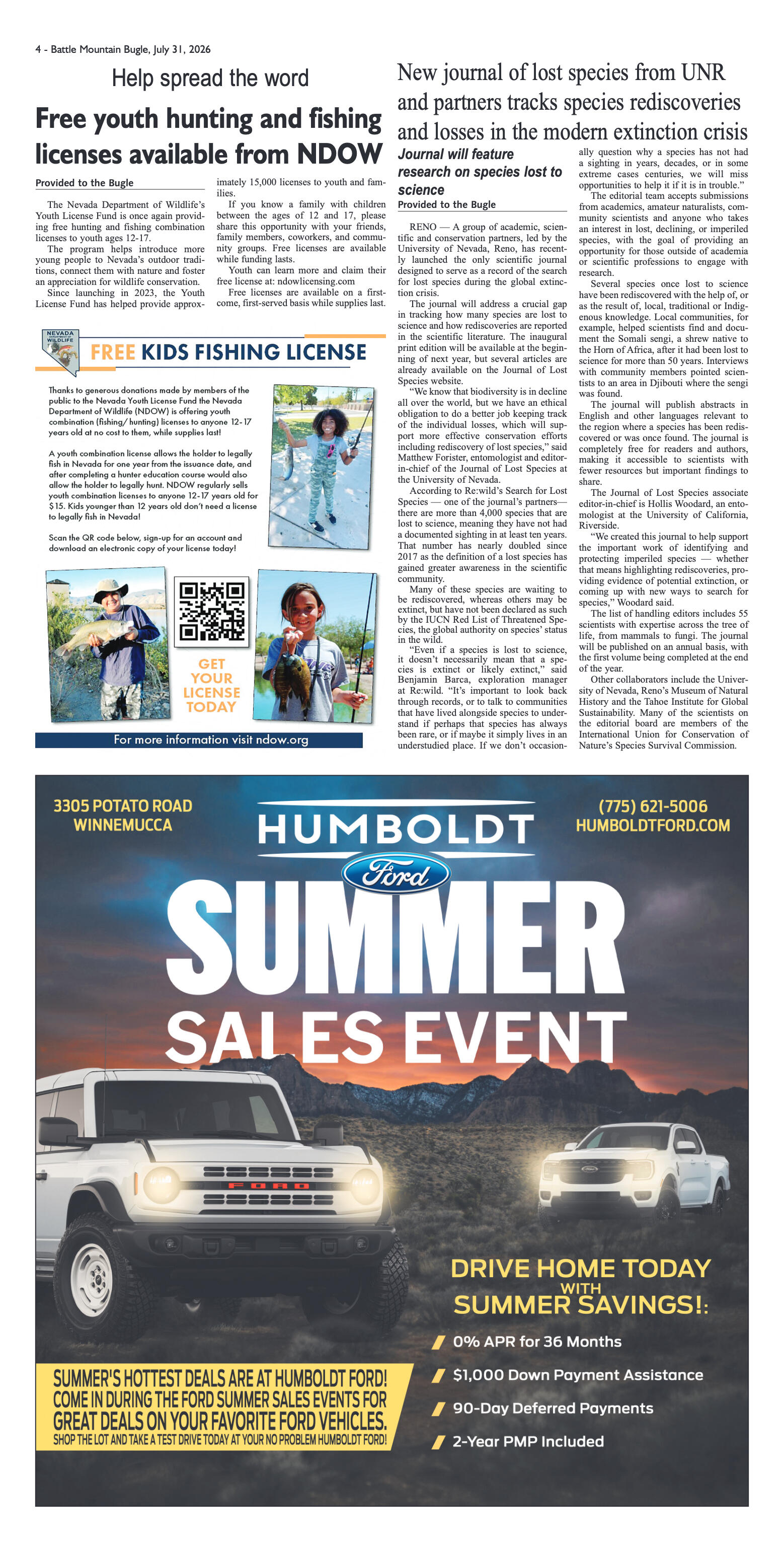 July 31, 2026 - Former newspaper box begins a new  - page 4