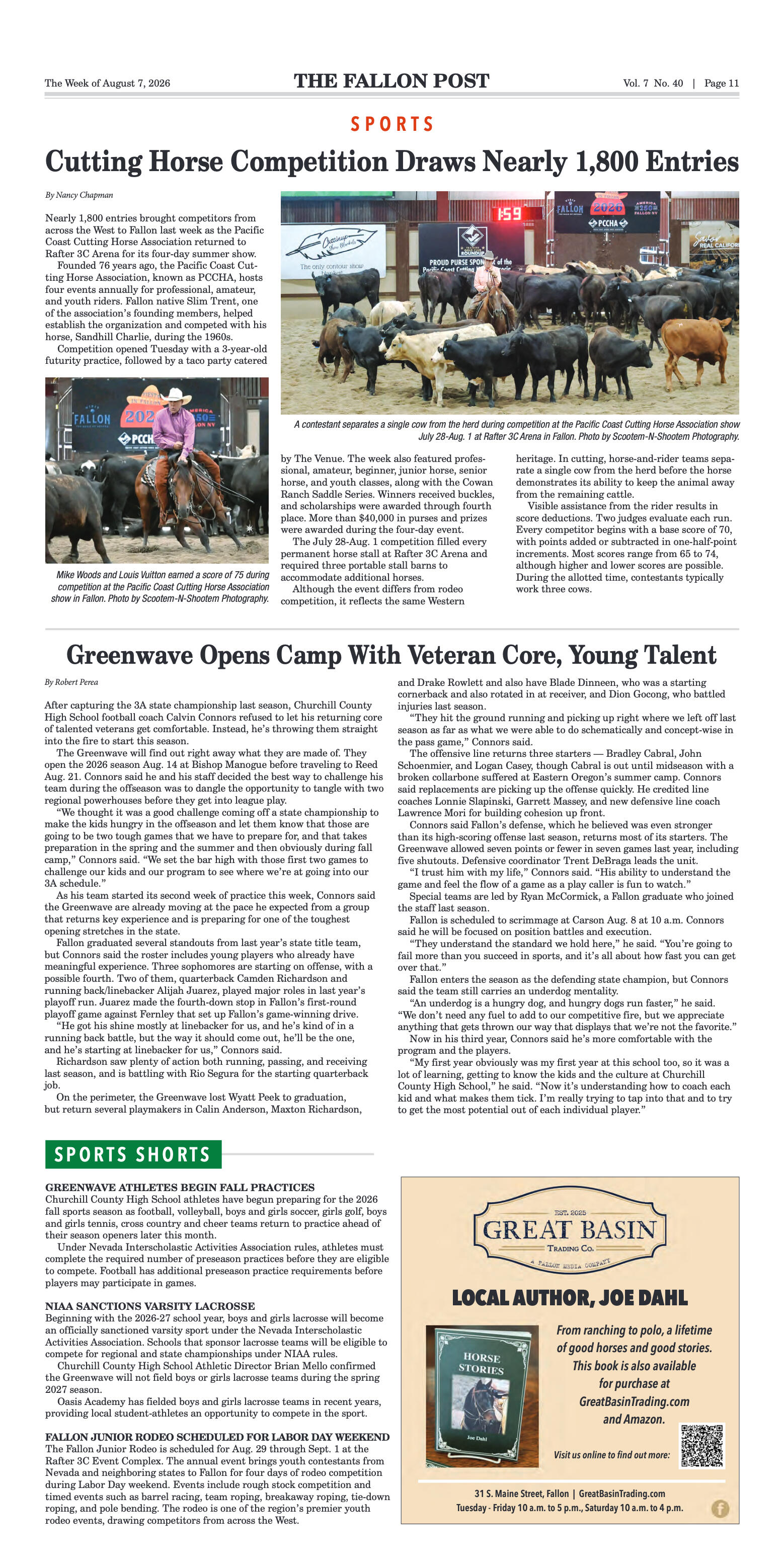 August 7, 2026 -Parents Rally Behind Music Student - page 11