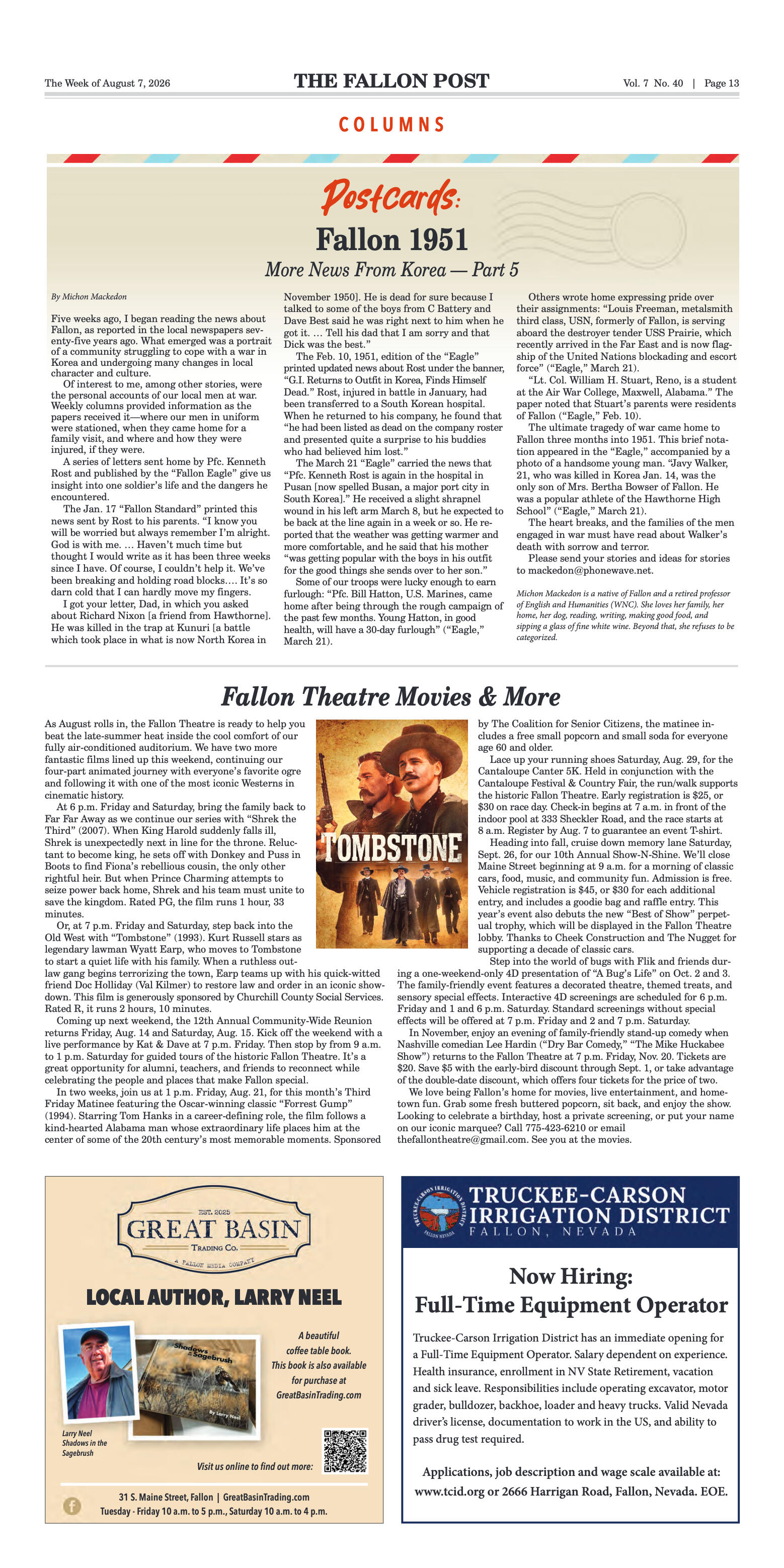 August 7, 2026 -Parents Rally Behind Music Student - page 13