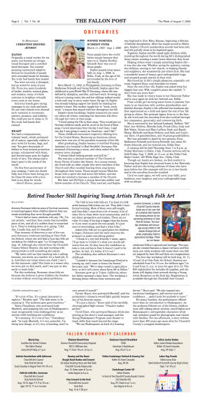 August 7, 2026 -Parents Rally Behind Music Student - page 6