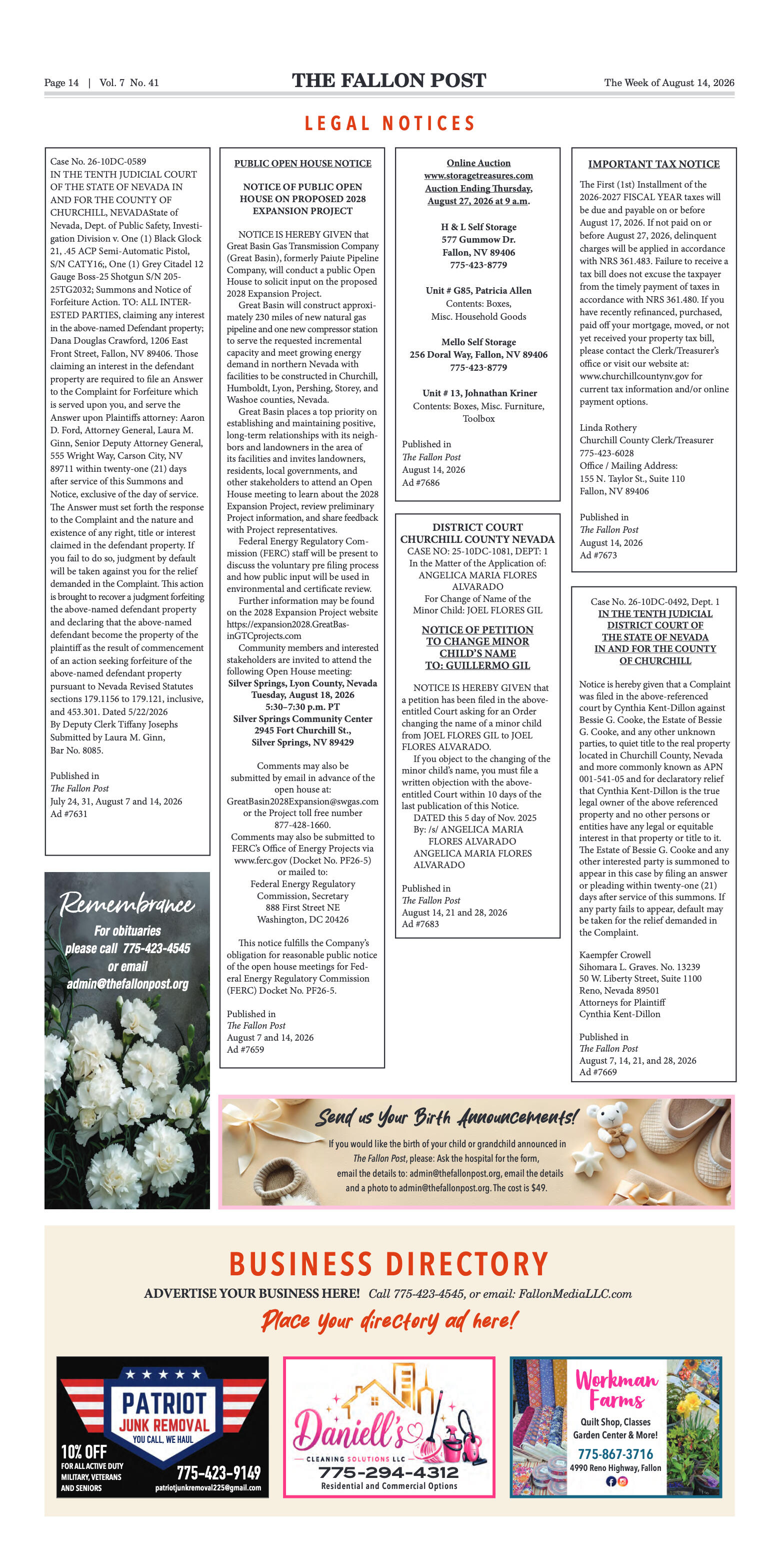 August 14, 2026 - Community-Wide Reunion Returns A - page 14