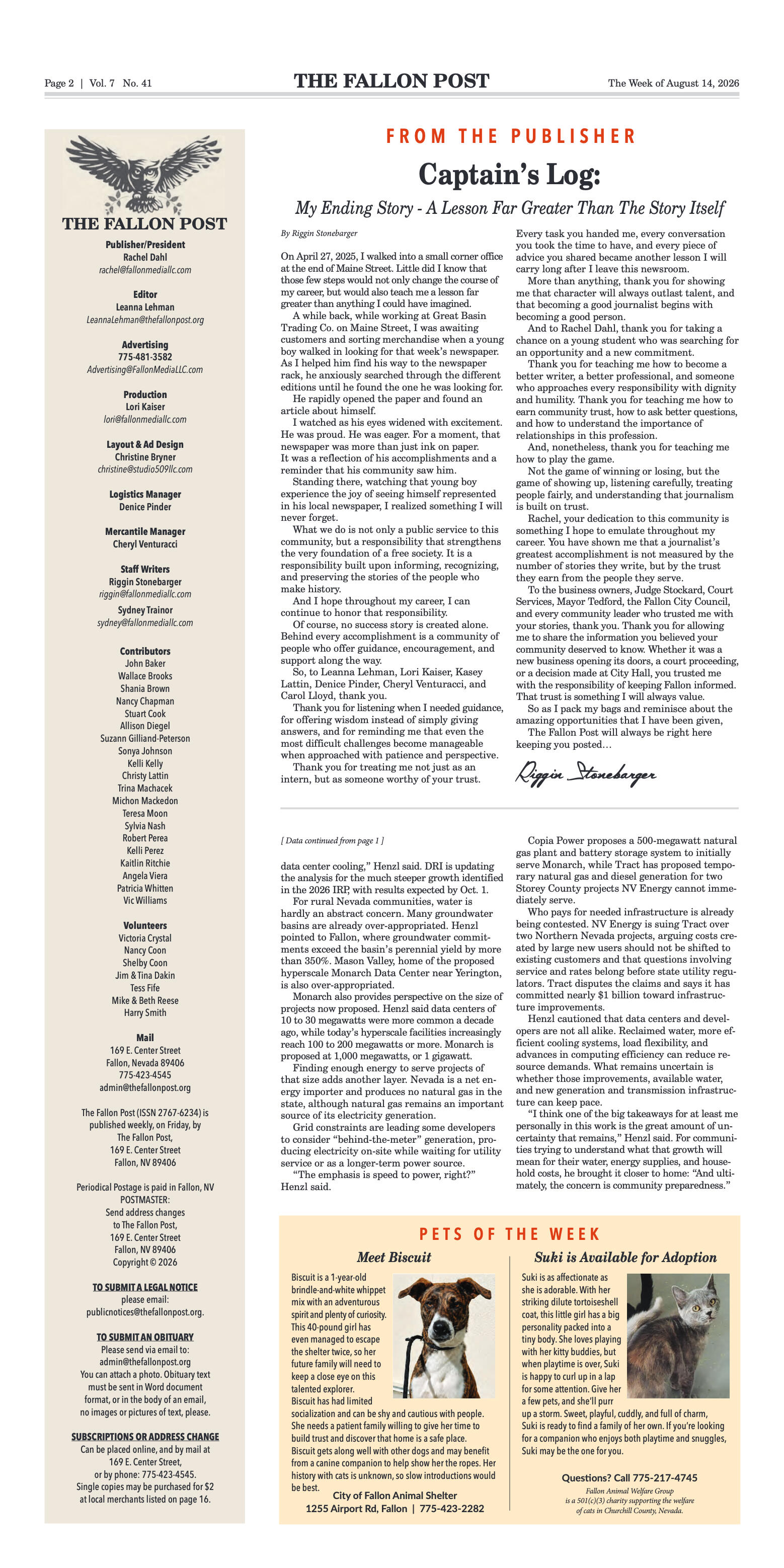 August 14, 2026 - Community-Wide Reunion Returns A - page 2