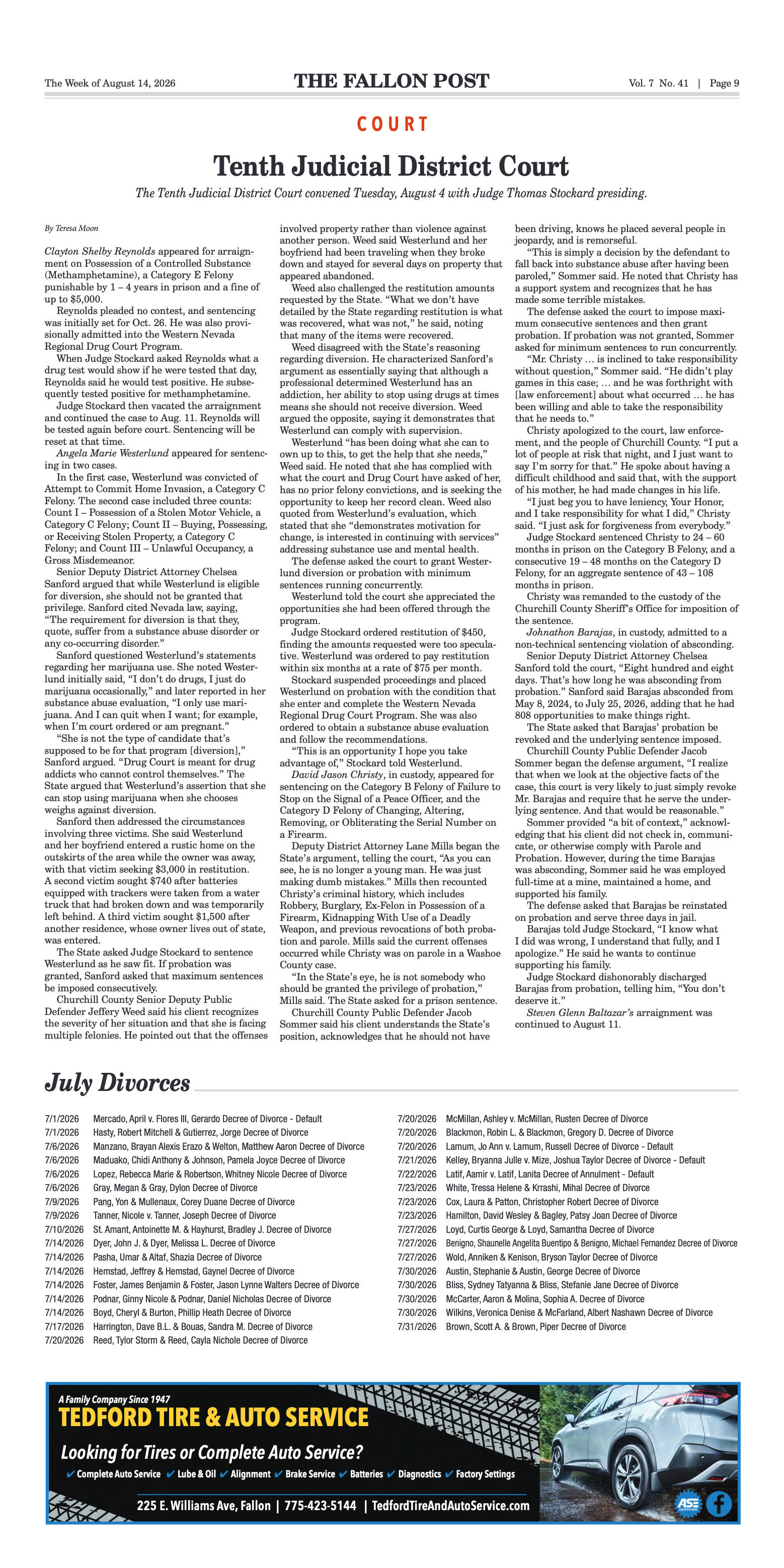 August 14, 2026 - Community-Wide Reunion Returns A - page 9