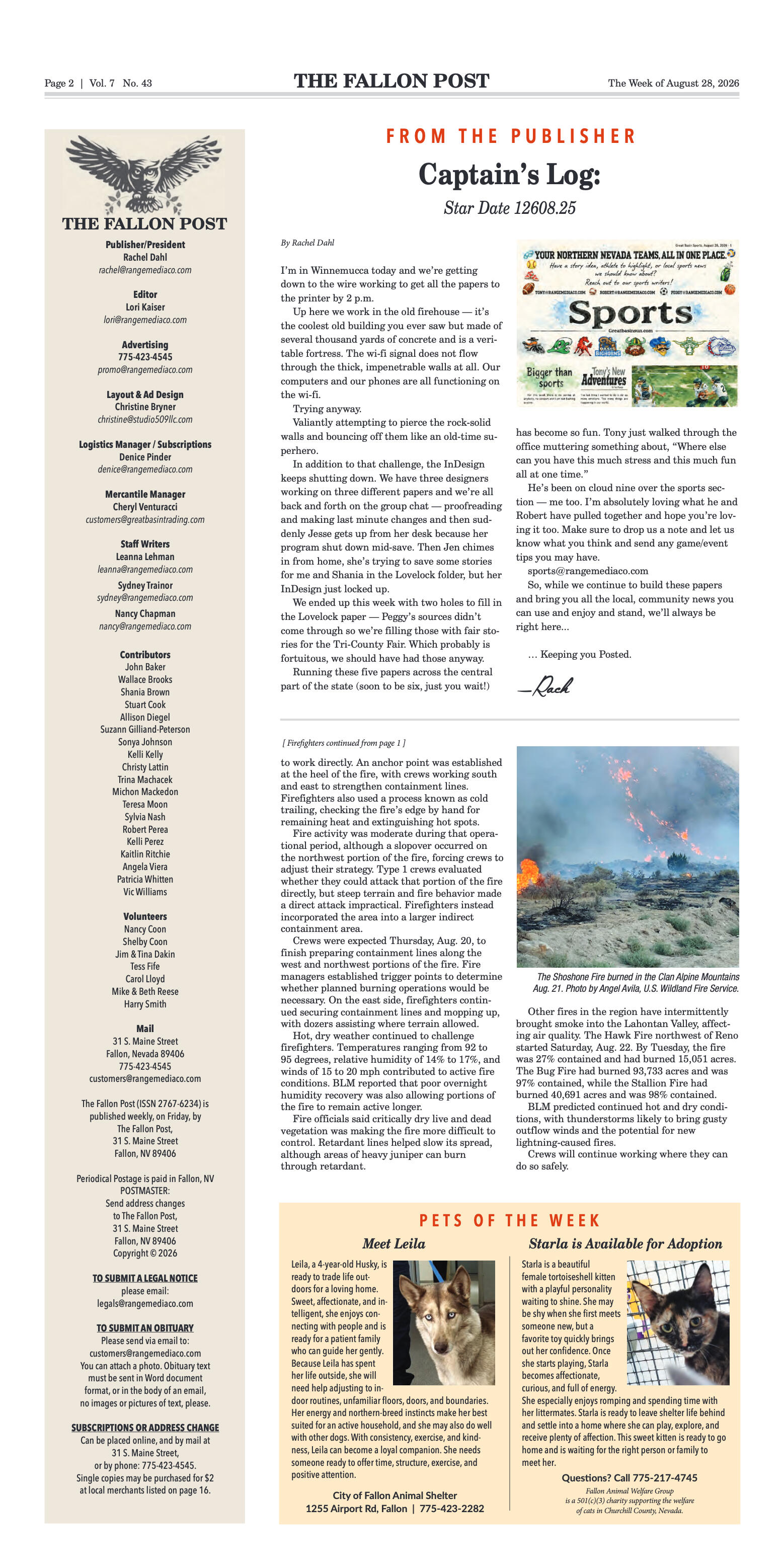 August 28, 2026 -Nevada Air Guard’s High Rollers H - page 2