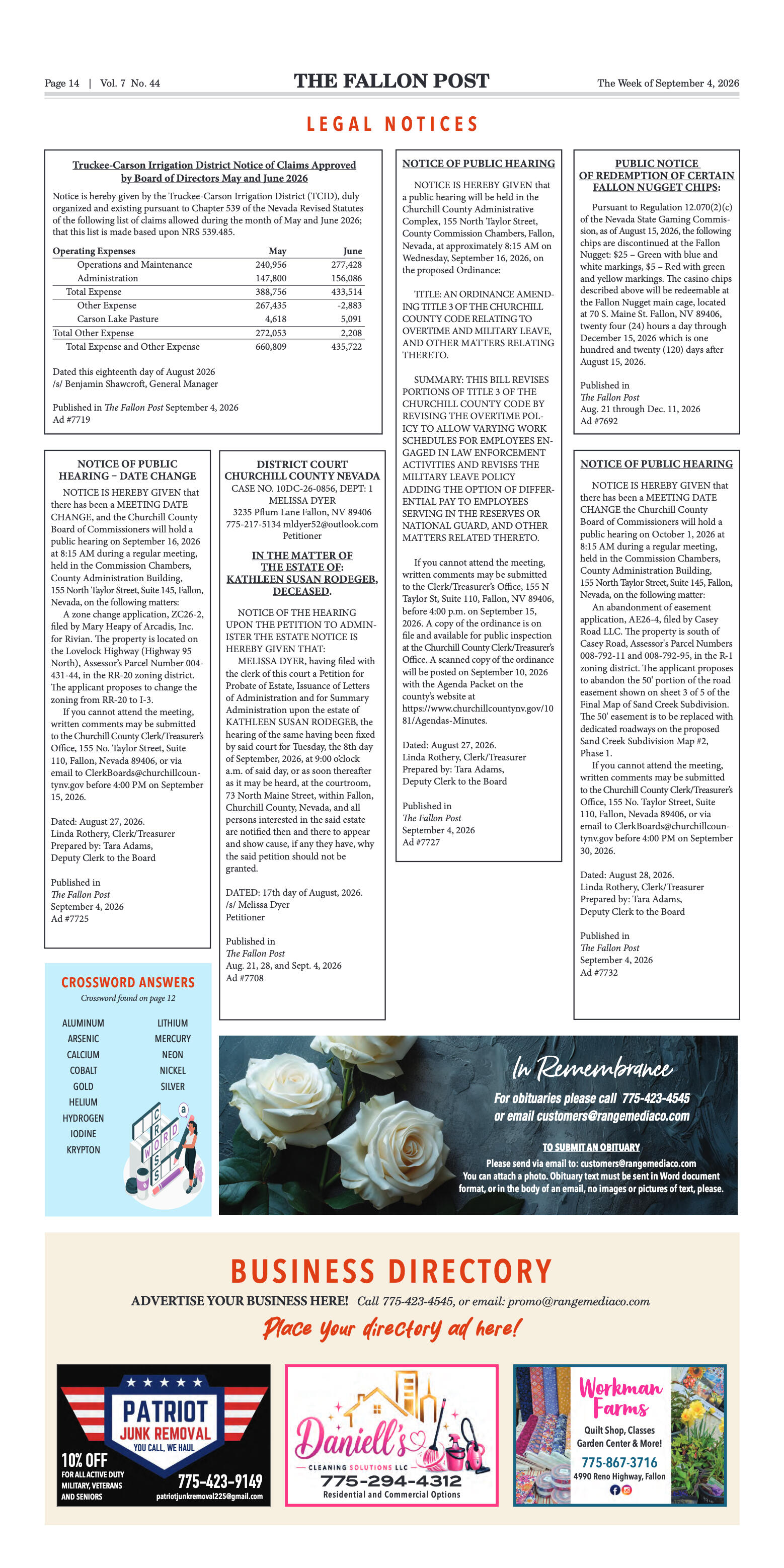 September 4, 2026 -Amid Flock Camera Concerns, CCS - page 14