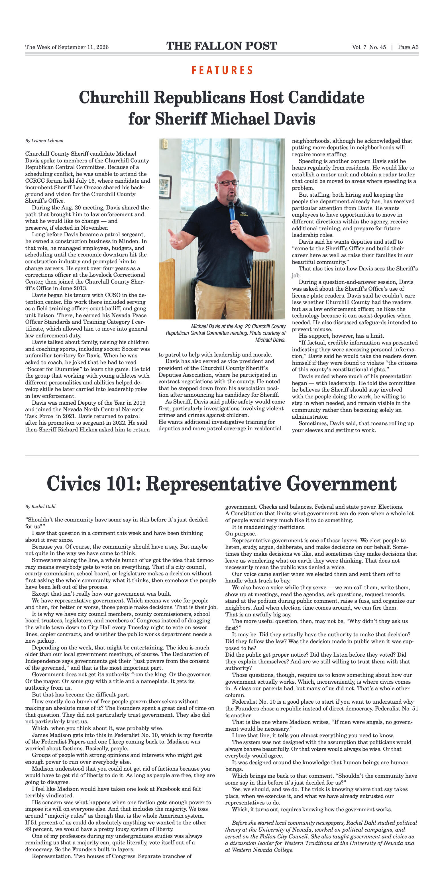 September 11, 2026 -CCHS Comes Out in Force for La - page 3