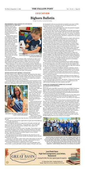 September 11, 2026 -CCHS Comes Out in Force for La - page 11