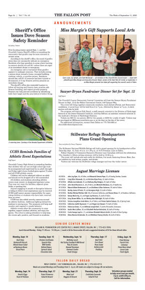 September 11, 2026 -CCHS Comes Out in Force for La - page 4