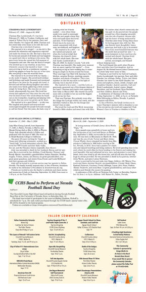 September 11, 2026 -CCHS Comes Out in Force for La - page 5
