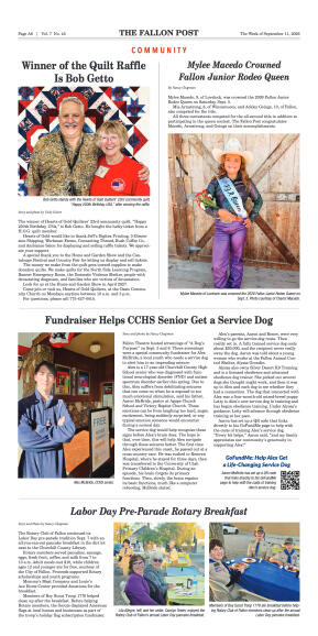 September 11, 2026 -CCHS Comes Out in Force for La - page 6