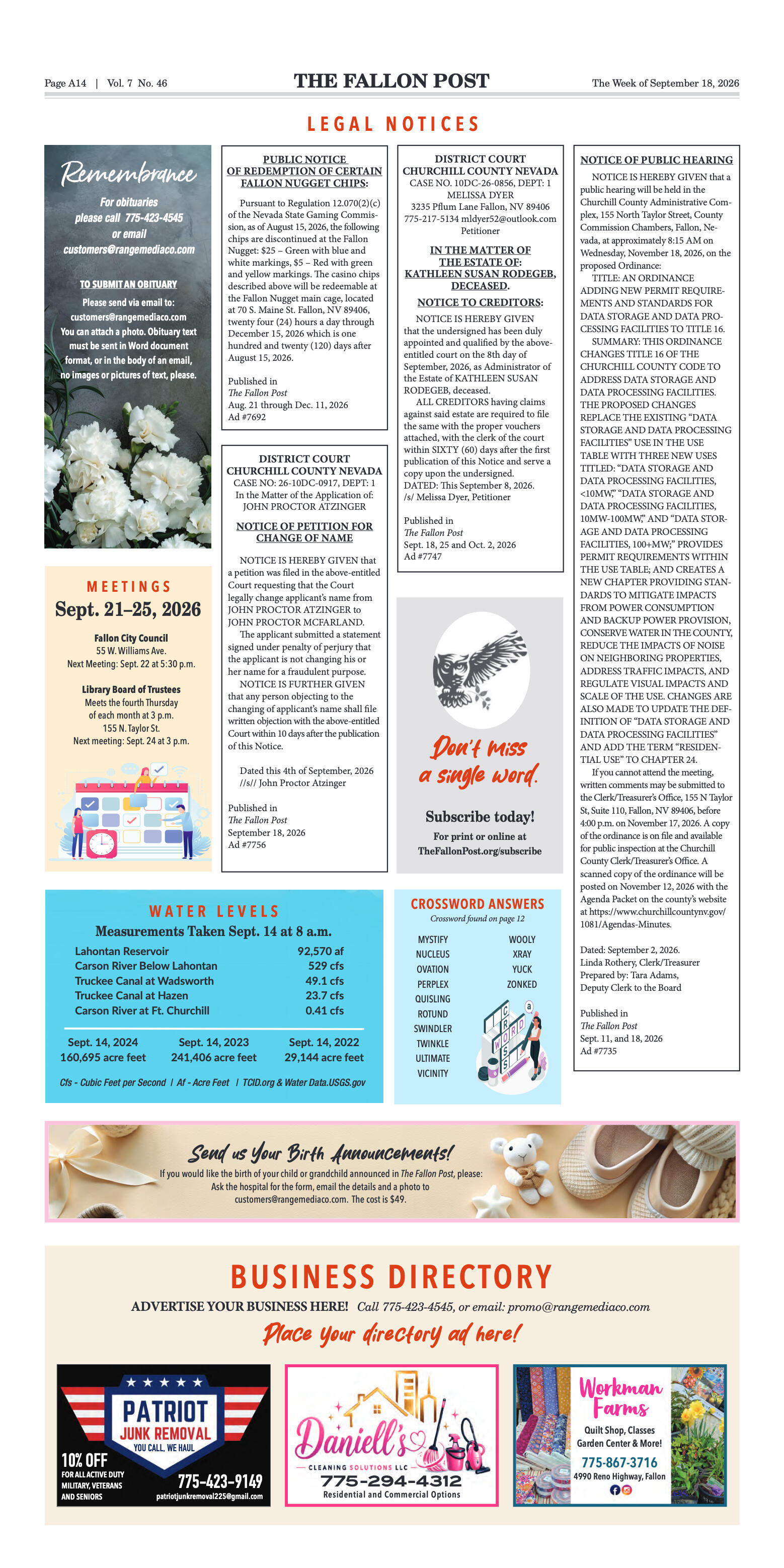 September 18, 2026 - Fallon Marks 25 Years Since 9 - page 14