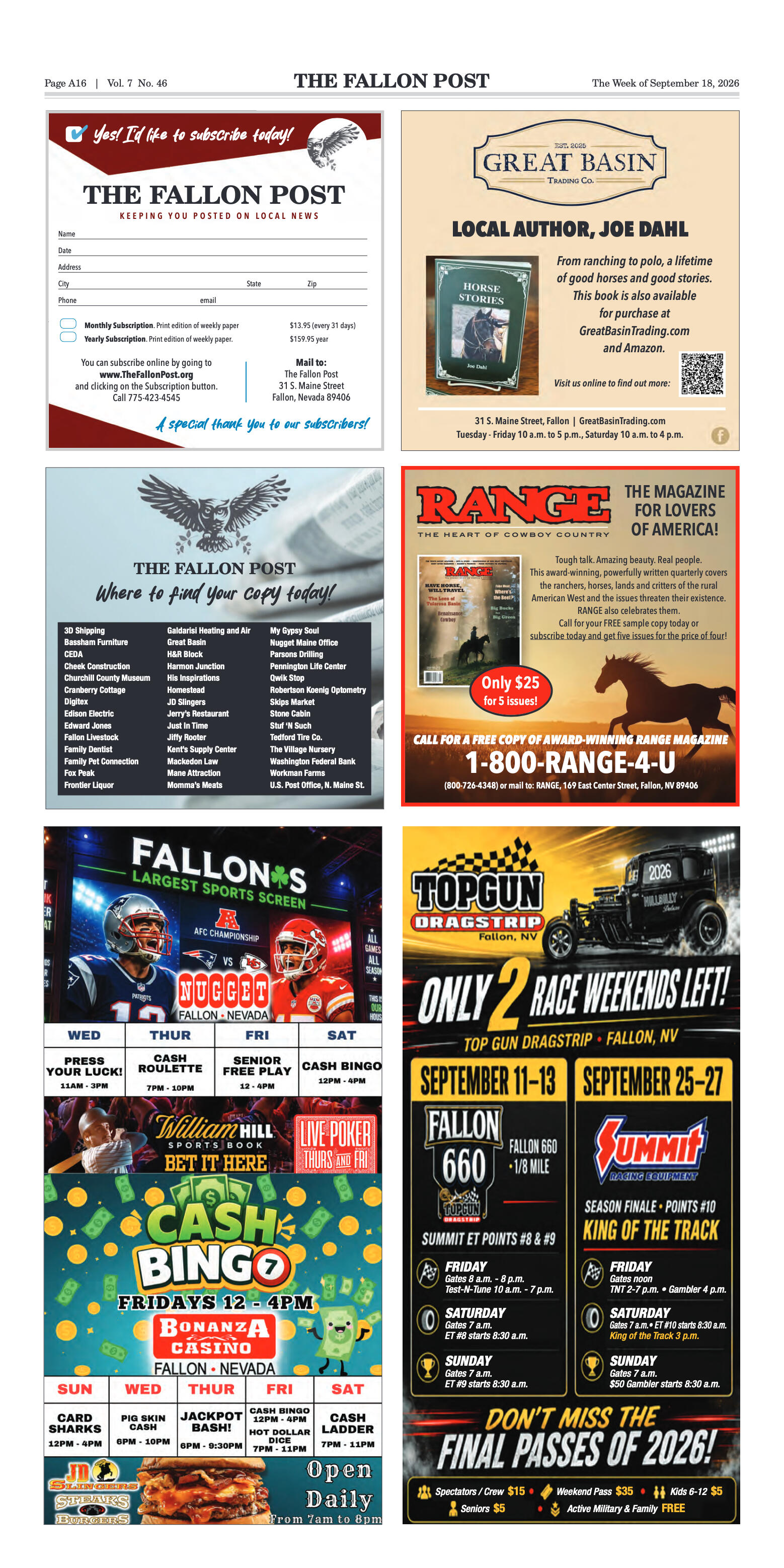 September 18, 2026 - Fallon Marks 25 Years Since 9 - page 16