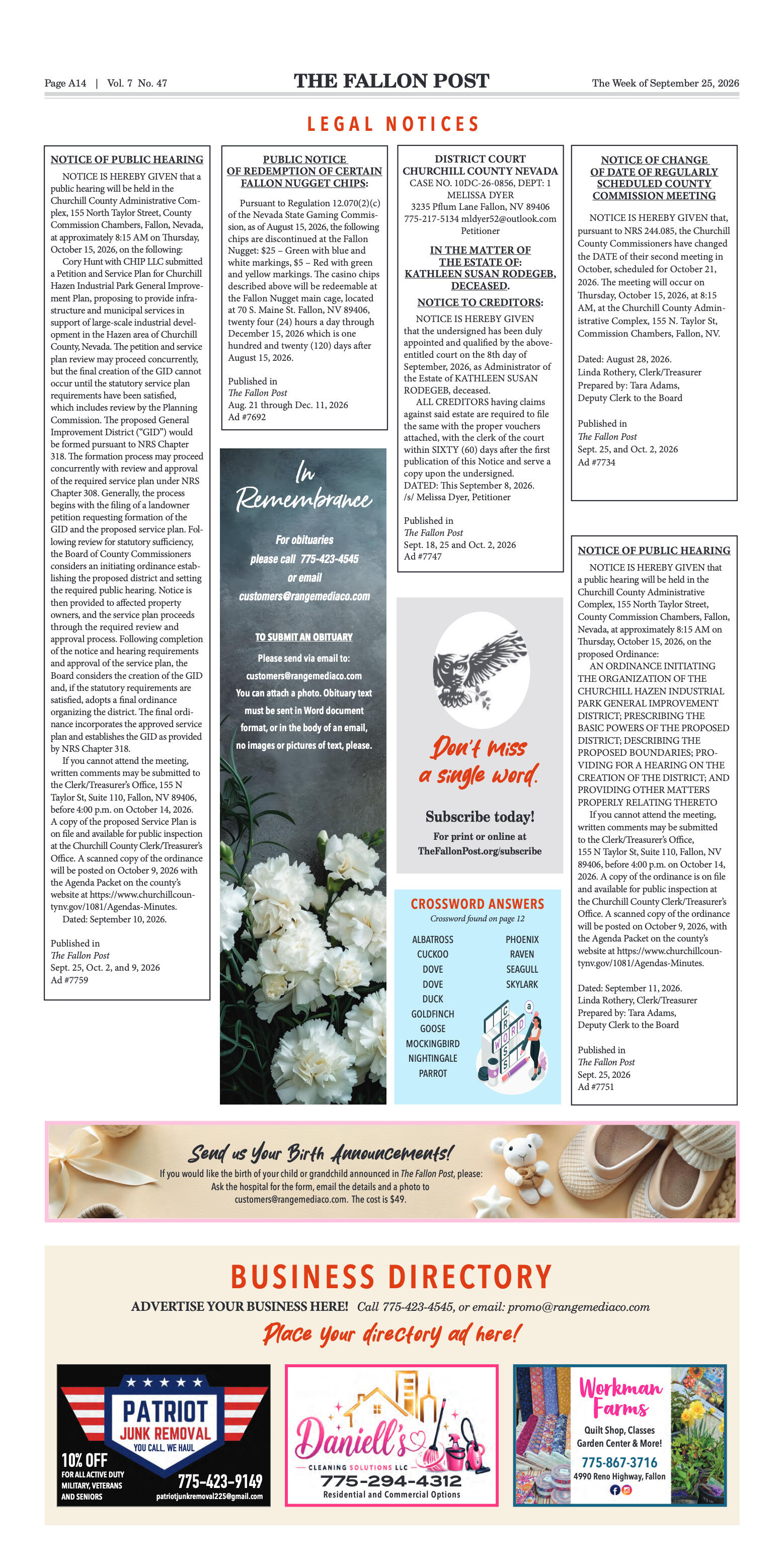 September 25, 2026 -State Ratings Show Widely Diff - page 14