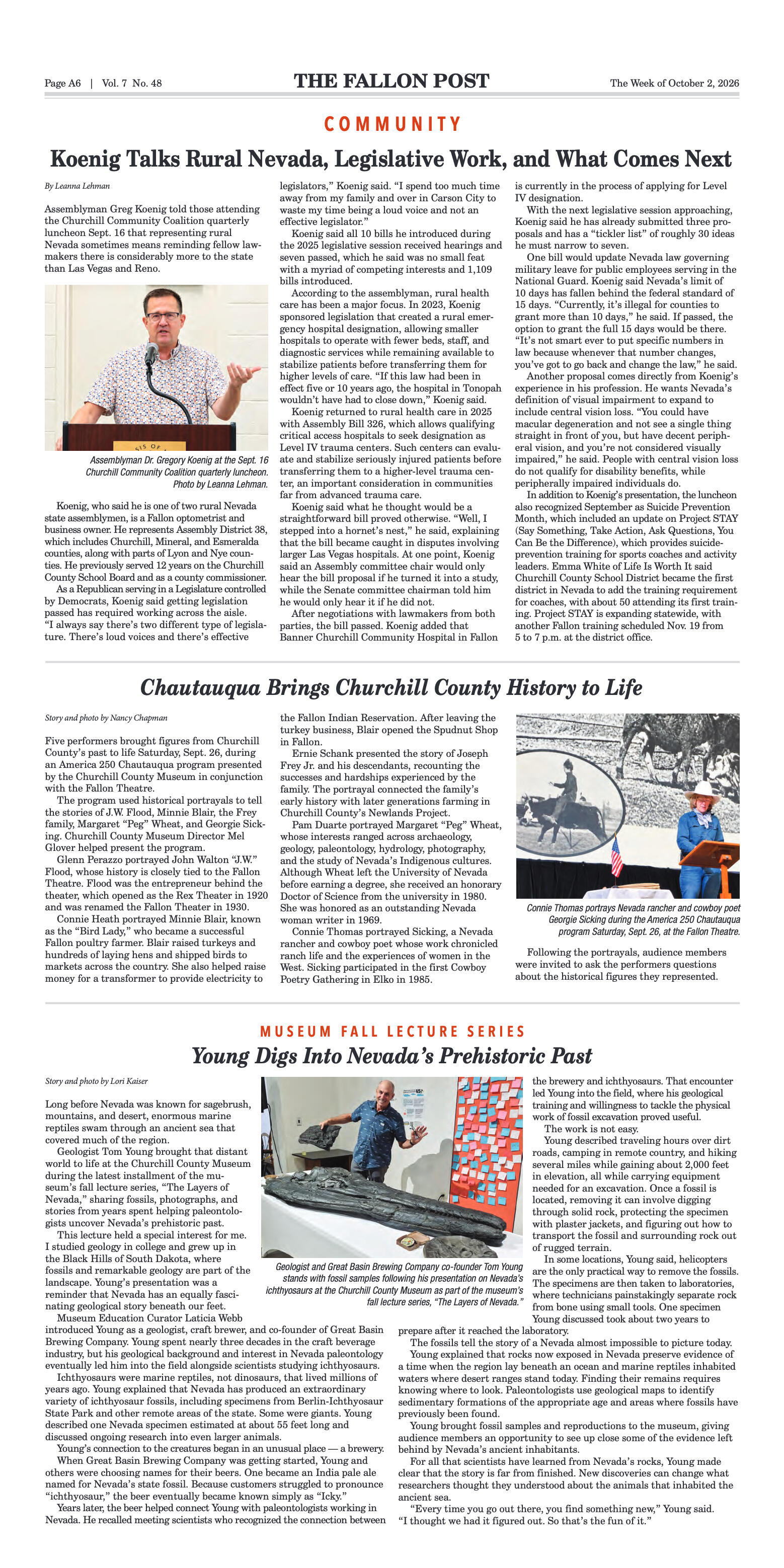 October 2, 2026 - County Takes a Fresh Look at Lan - page 6