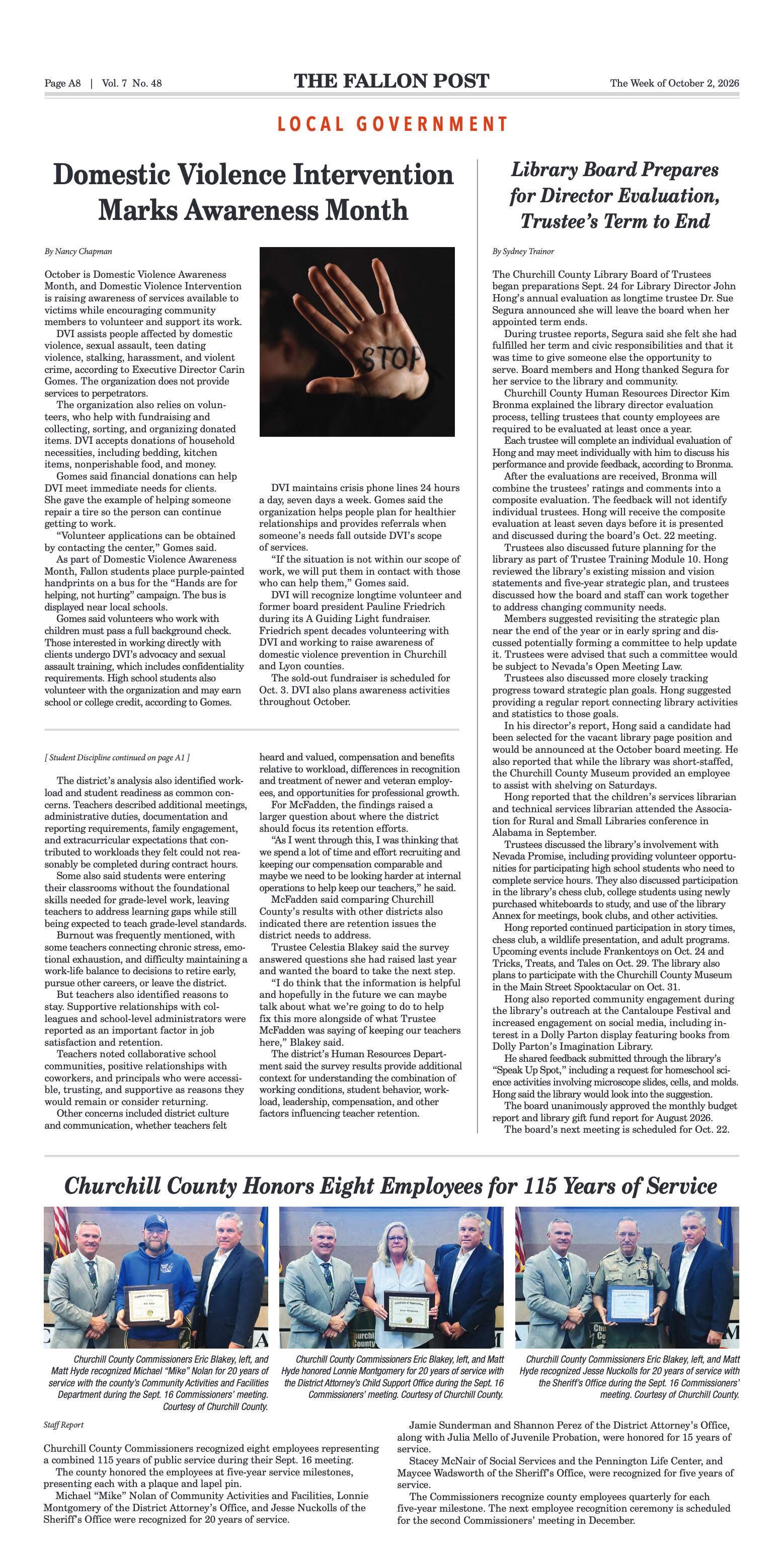 October 2, 2026 - County Takes a Fresh Look at Lan - page 8